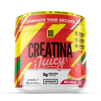 Creatina Juicy Sabores, 210g - Iridium Labs