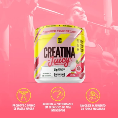 Creatina Juicy Sabores, 210g - Iridium Labs
