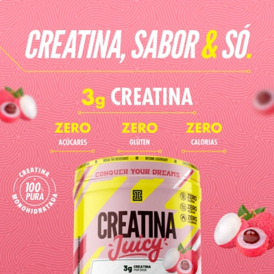 Creatina Juicy Sabores, 210g - Iridium Labs