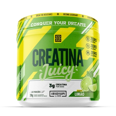 Creatina Juicy Sabores, 210g - Iridium Labs