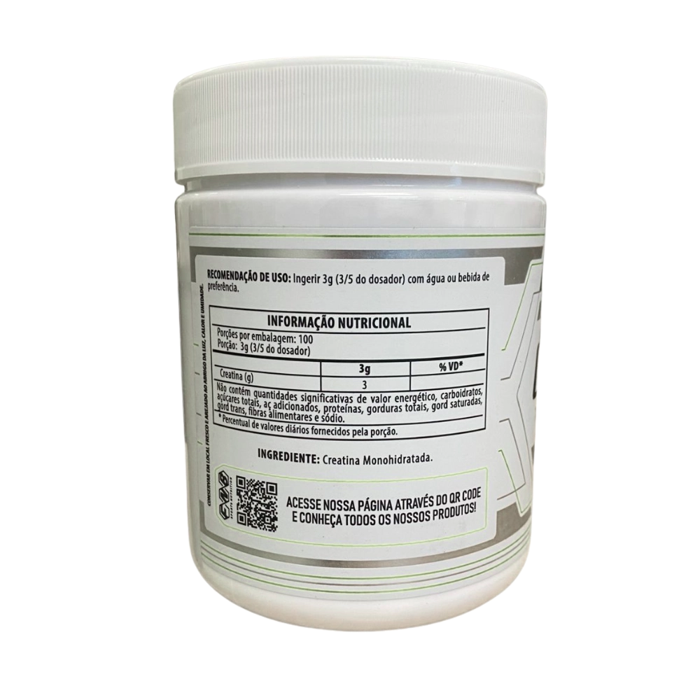Creatina Monohidratada 100% Pura, 300g - FNB Sports