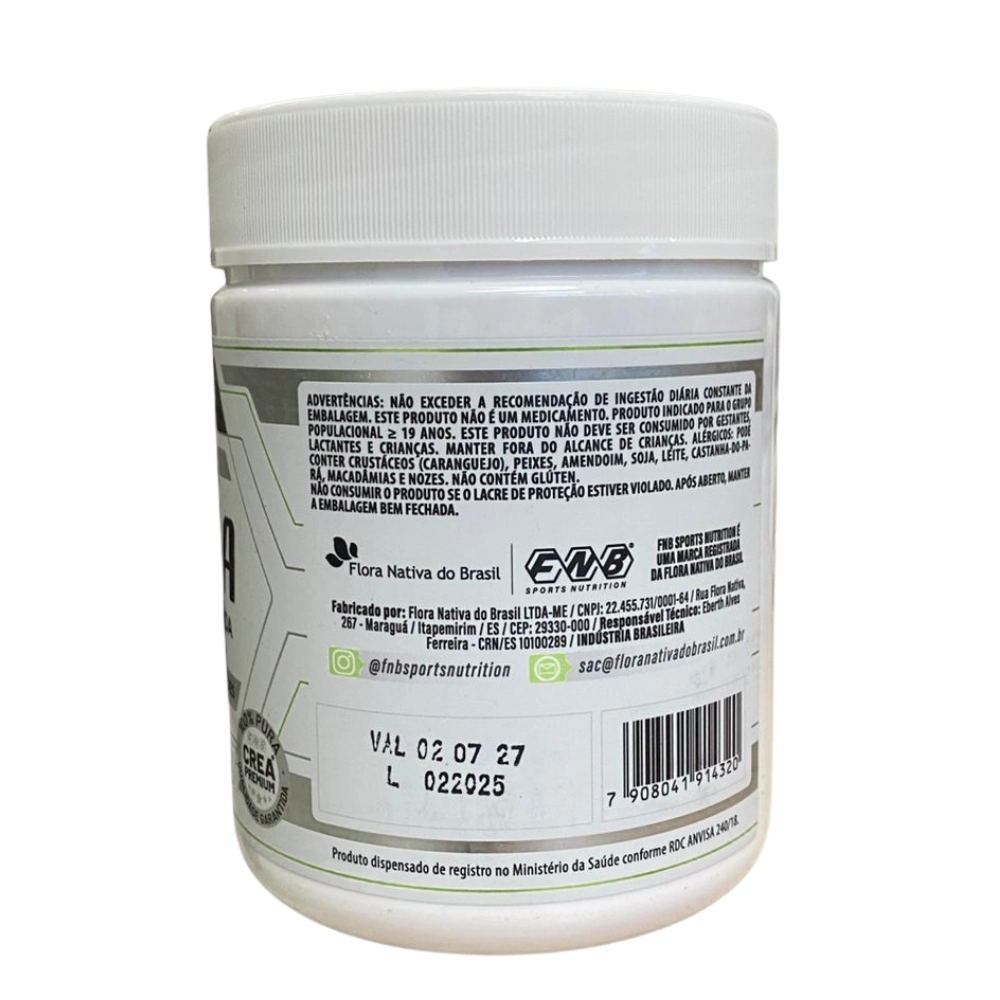 Creatina Monohidratada 100% Pura, 300g - FNB Sports