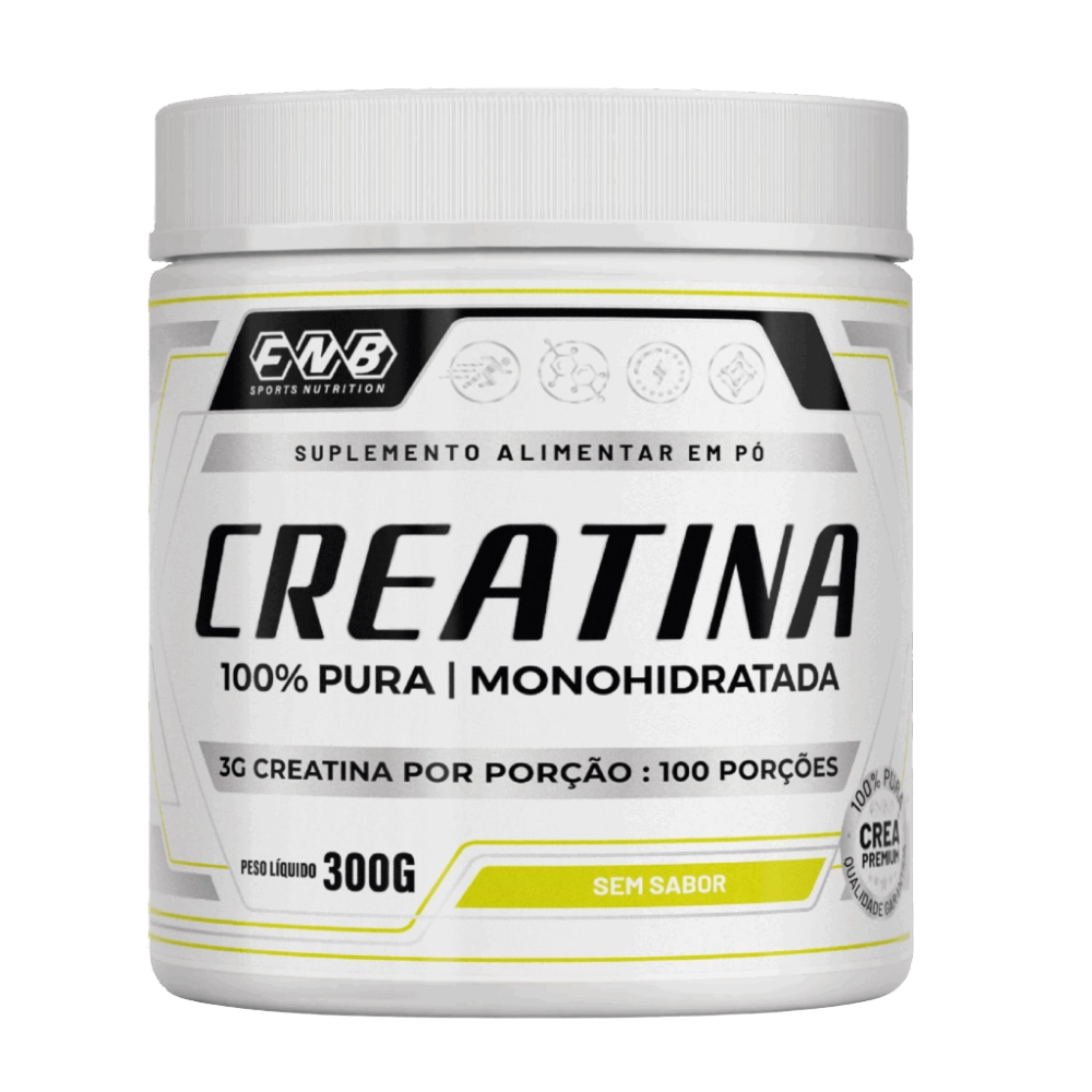 Creatina Monohidratada 100% Pura, 300g - FNB Sports