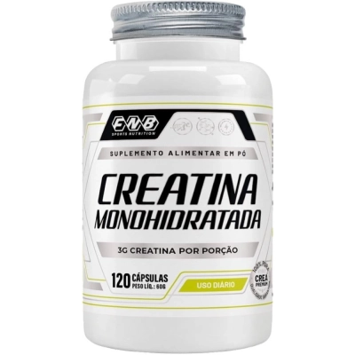 Creatina, Monohidratada, 3000mcg, 120 Cápsulas, FBN
