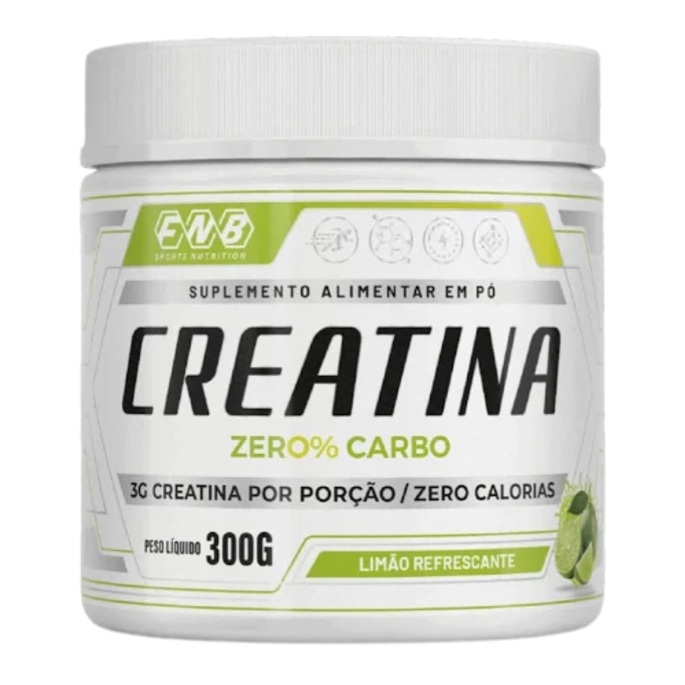 Creatina Zero Carbo, Sabores, 300g  - FNB Sports