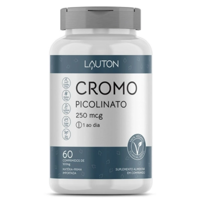 Cromo Picolinato 250Mcg 60 Comprimidos Lauton