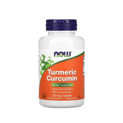 Curcumina de Cúrcuma, Articulações, Inflamação e Qualidade de Vida, Cápsulas, Now
