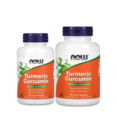 Curcumina de Cúrcuma, Articulações, Inflamação e Qualidade de Vida, Cápsulas, Now
