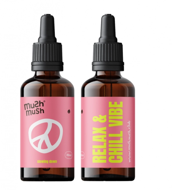 Reishi Liquido Mushdrops, Relax e Chill Vibe, 30ml, Mush Mush