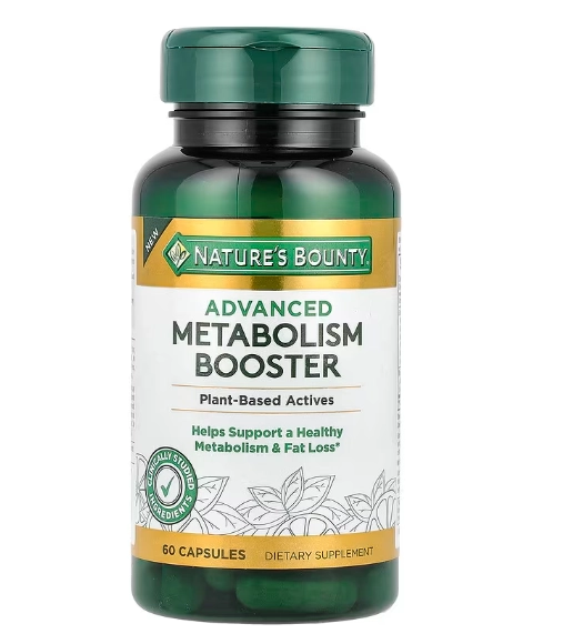 Advanced Metabolism Booster, Reforço para o Metabolismo Avançado, 60 Cápsulas, Nature's Bounty