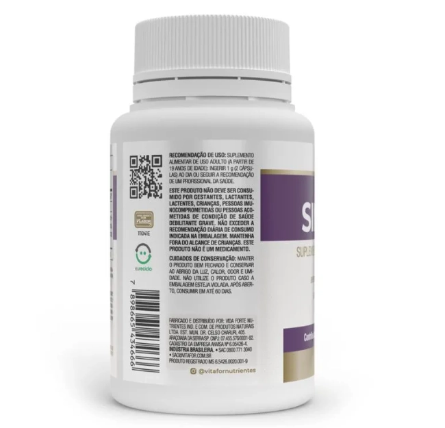 Simcaps, Auxilio na Saúde Gastrointestinal, 60 Cápsulas, Vitafor