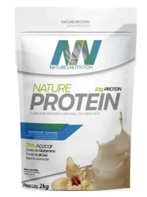 Whey Protein, Sabor Baunilha, 2Kg, Natures Nutrition