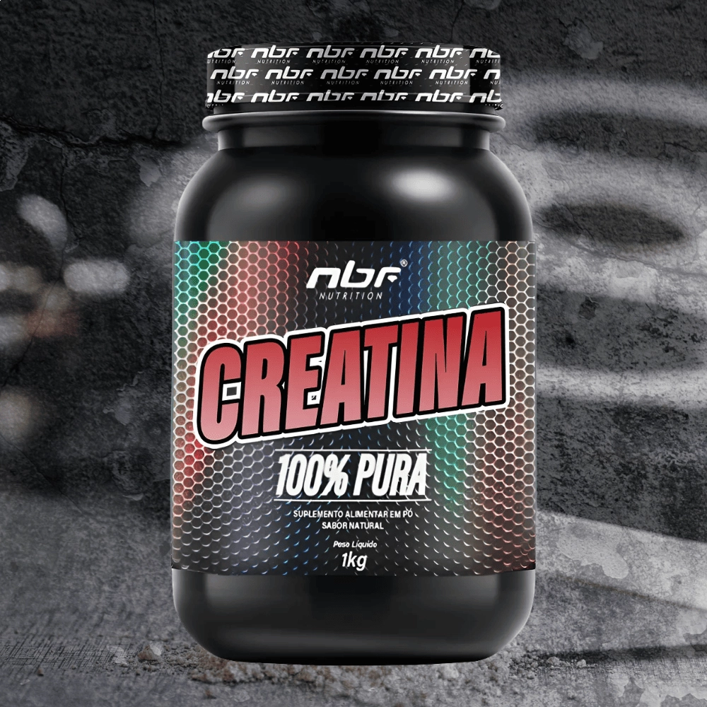 Creatina 100% Pura Monohidratada 1kg - Nbf Nutrition