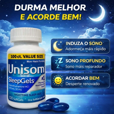 SleepGels, Diphenydramine, HCI, 100 SoftGels, Unisom 