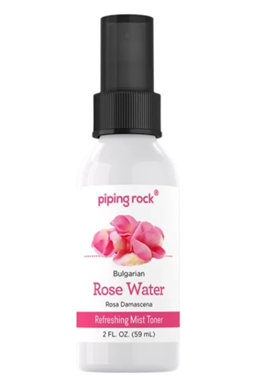 Rose Water Refreshing, Pétalas de Água de Rosas, 59ml, Pipingrock