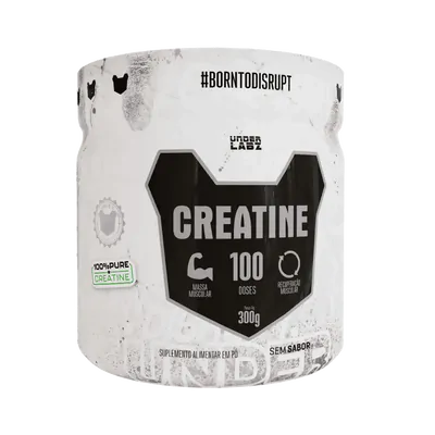 Creatina 100% Pure Borntodisrupt, 300g - Under Labz