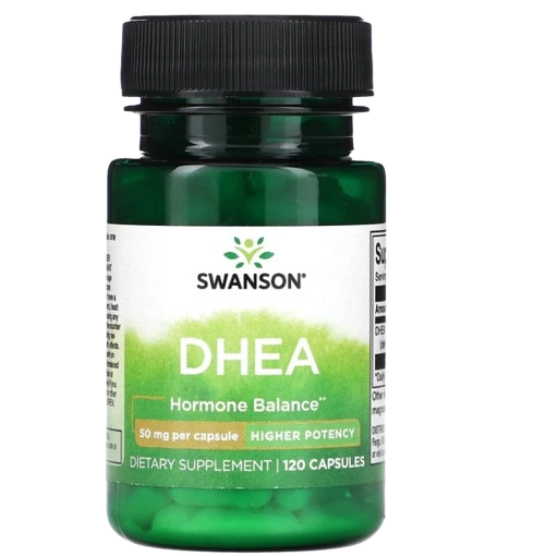 DHEA 50mg | 120 Cápsulas, Swanson