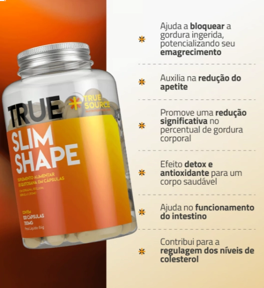 Slim Shape, Bloqueador de Gordura, 120 Capsulas, True Source