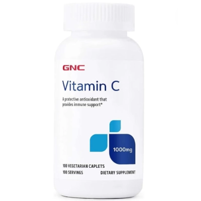 Vitamina C 1000mg, 100 Cápsulas, GNC