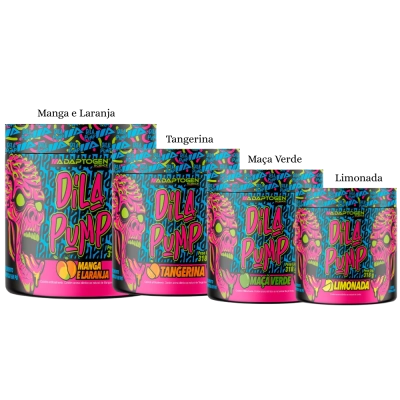 Dila Pump Energy, Sabores, 318G, Adaptogen