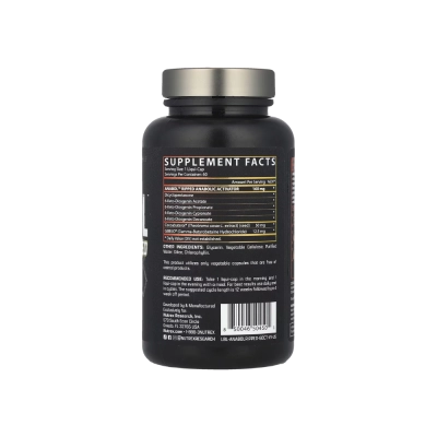 Anabol Ripped, Definição Muscular, Queima de Gordura e Performance, 60 Cápsulas Líquidas, Nutrex