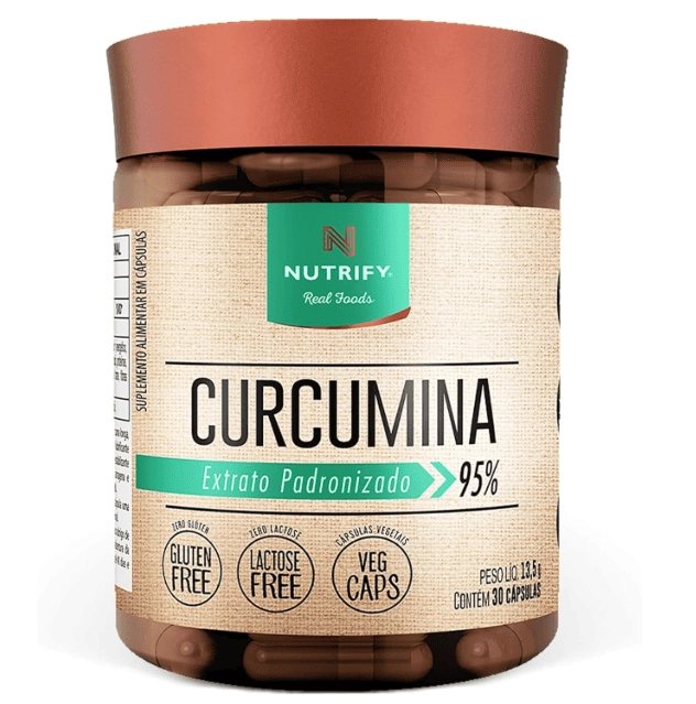 Curcumina, 30 Cápsulas, Nutrify