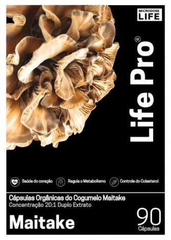 Maitake, Extrato Puro e Concentrado, 90 Cápsulas, Microdose Life