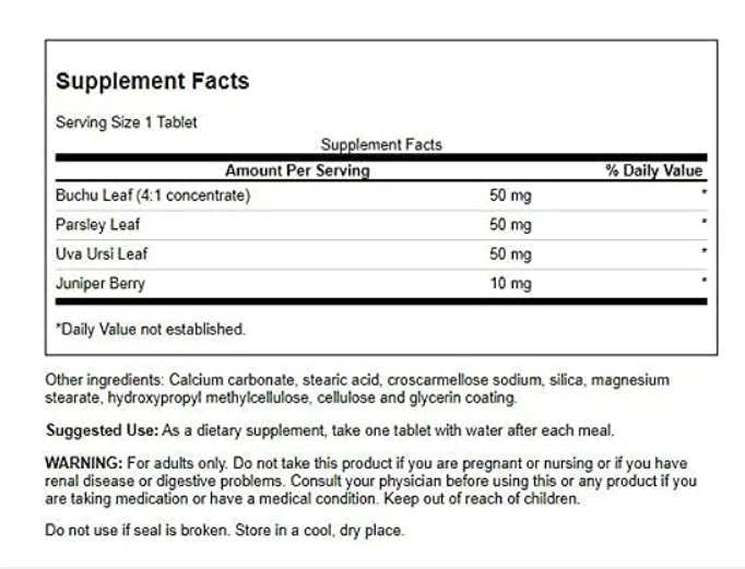 Water Pills 50mg, Formula 4 em 1, 120 Comprimidos, Swanson
