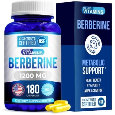 Berberie 1200mg, 180 Cápsulas, We Like Vitamins