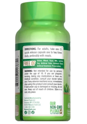 GABA 750mg, 60 Cápsulas, Nature's Truth