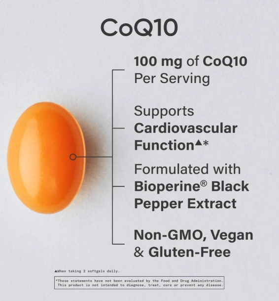 Coenzima CoQ10 100mg, 120 Cápsulas, Sports Research