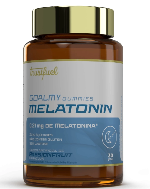 Melatonina 210mcg, 30 Gomas Sabor  Passion Fruit, Trustfuel