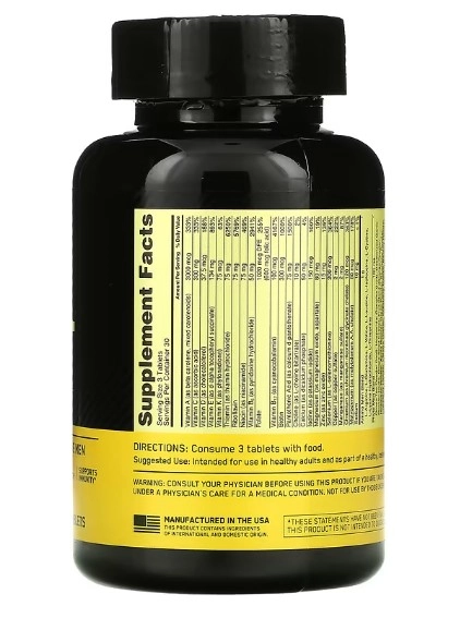 Multivitamínico Opti-Men, 90 Comprimidos, Optimum Nutrition