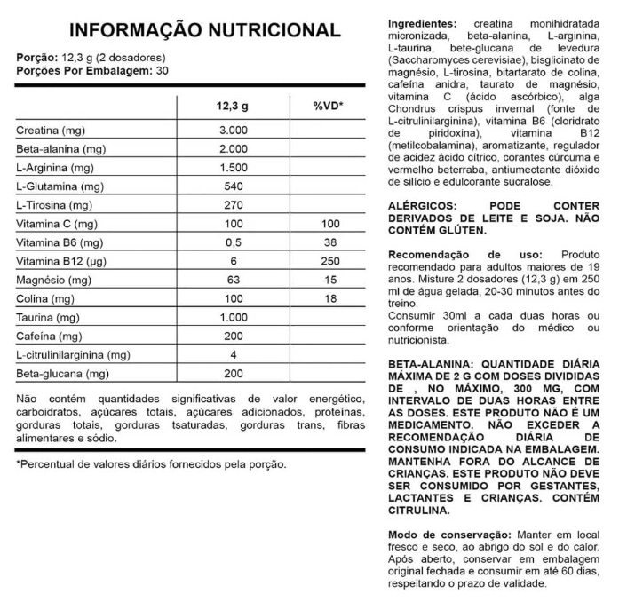 Pre Treino Vapor X5, Sabor Mango Chunks, 360g, Muscletech