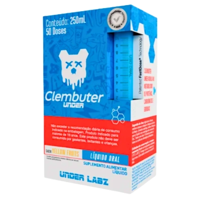 Termogênico Clembuter, Sabores 250mL, 50 Dodes - Under Labz