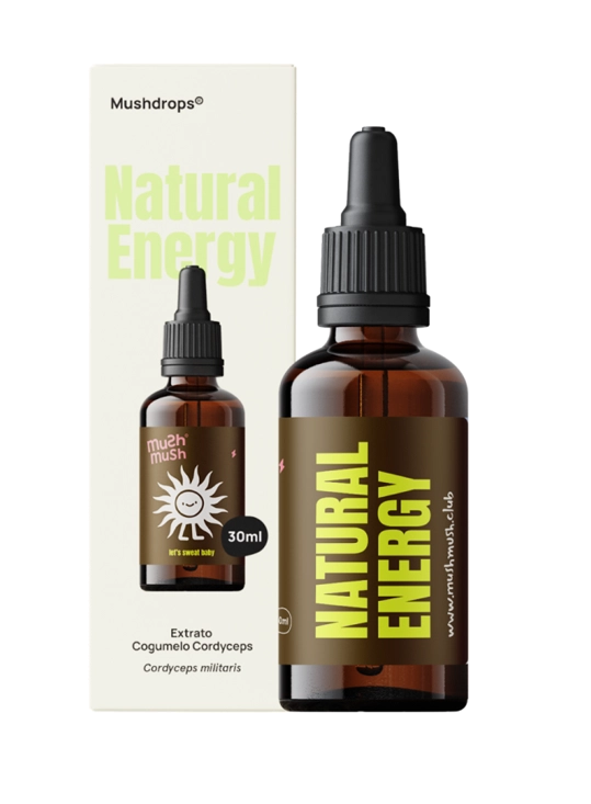 Cordyceps Liquido Mushdrops, Natural Energy, 30ml, Mush Mush