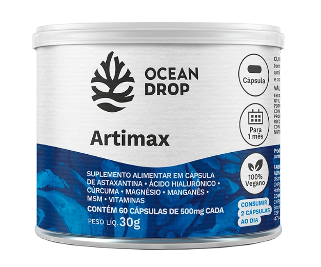 Artimax 500mg, 60 Cápsulas, Ocean Drop