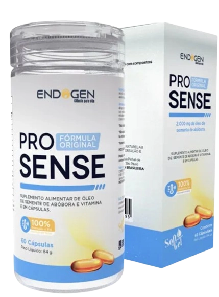 Pro Sense, Saúde da próstata, 60 Cápsulas, Endogen