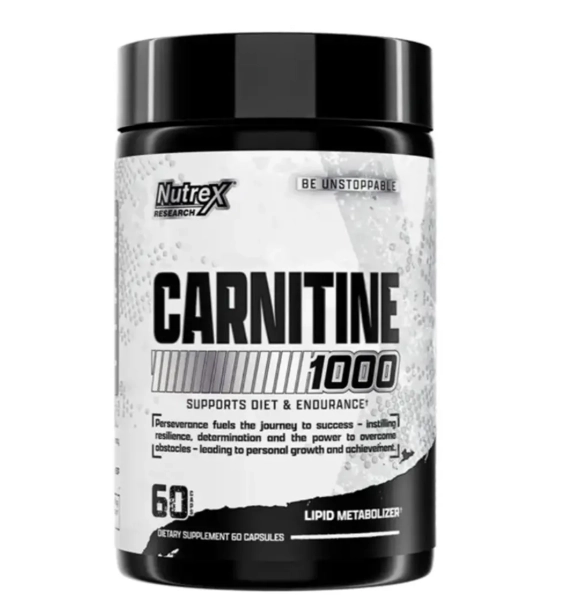 Carnitina 1000, 60 Cápsulas, Nutrex