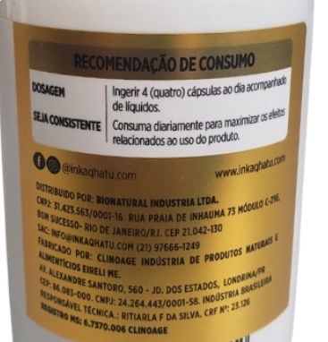 Raw Maca, 500mg, 90 Capsulas, Inka Qhatu