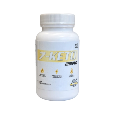 7-Keto, 25Mg, 100 Cápsulas, HS
