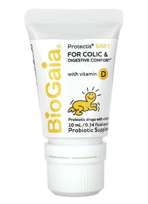 Protectis Infantil, Gotas Probióticas, com Vitamina D, 10ml, BioGaia