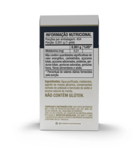 Melatonina, 210mcg, Líquida, 20ml, Vitafor