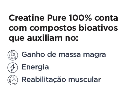 Creatina Pure 100%, 300g, Endogen