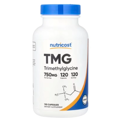 TMG 750mg, 120 Cápsulas, Nutricost