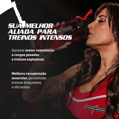 Creatina Hardcore Monohidatata Power, 1kg, Integralmedica