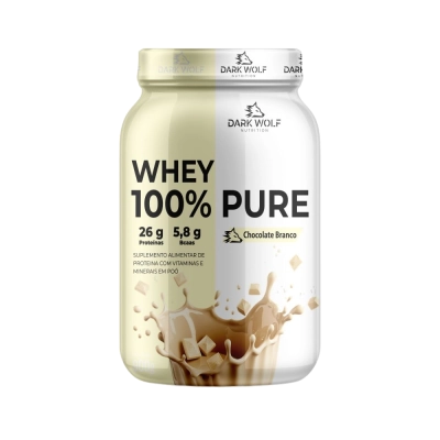 Whey 100% Pure, Sabores, Dark Wolf Nutrition
