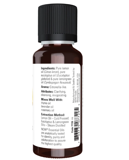 Óleos Essenciais, Aromaterapia com Fragrâncias Variadas. 30ml, Now