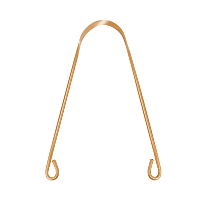 Limpador Raspador de Língua em Cobre