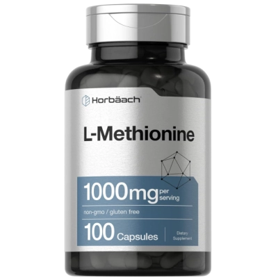 L-Methionine 1000mg, 100 Cápsulas, Horbaach